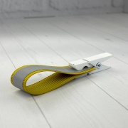 Светоотражающая репсовая лента RC-R687 - 15мм, желтая