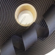 Репсовая лента BLACK