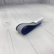 Светоотражающая репсовая лента RC-R371 - 15мм, темно-синяя