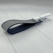 Светоотражающая репсовая лента RC-R077 - 15мм, черная