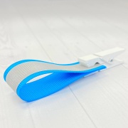 Светоотражающая репсовая лента RC-R328 - 15мм, светло-синяя