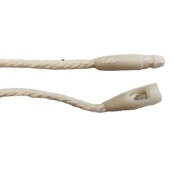 Пломба-замочек хлопок, белая